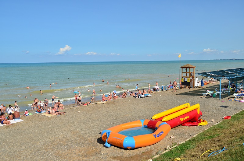 Развлечения в Песчаном в Крыму на пляже